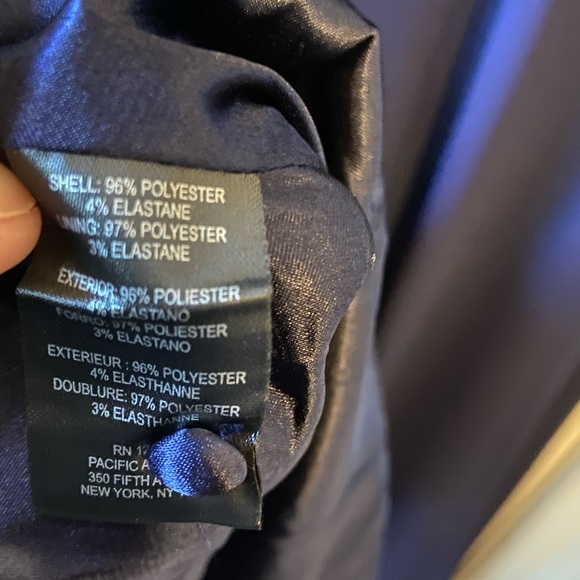 TAHARI ASL long sleeve V-Back Maxi Dress - Picture 9 of 14